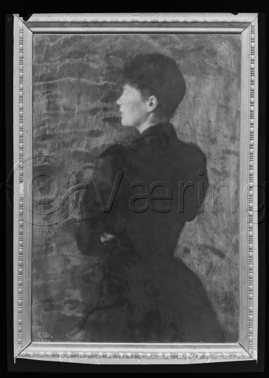 Glassplate og negativ film