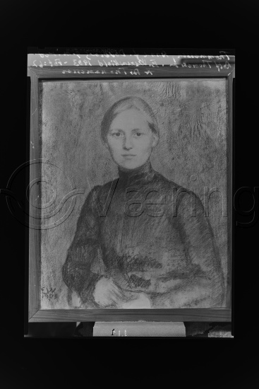 Glassplate og negativ film