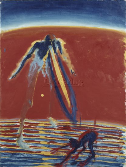 Frans Widerberg (1934 - )
Dimensions: 87x65 cm/
Photocredit: O.Væring/Artist/
Digital size: High-res TIFF and JPG/ 