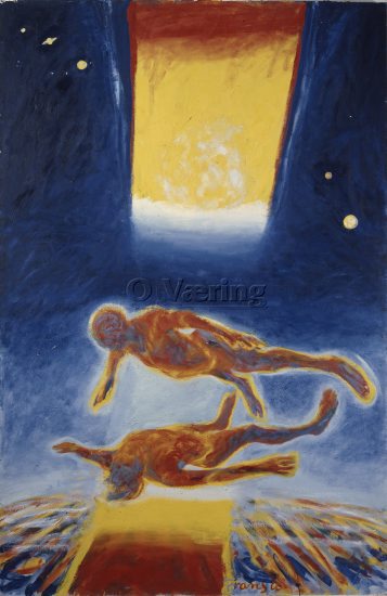 Frans Widerberg (1934 - )
Dimensions: 230x150 cm/
Photocredit: O.Væring/Artist/
Digital size: High-res TIFF and JPG/ 