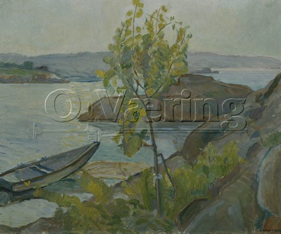 Oluf Wold-Thorne (1867-1914)
Size: 37x46 cm
Location: Private
Photo: O.Væring 