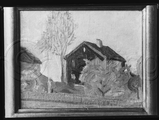 Glassplate og negativ film