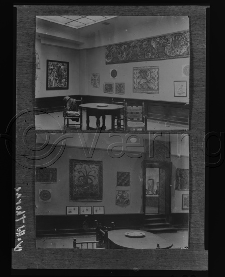 Glassplate og negativ film