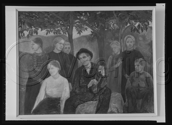 Glassplate og negativ film