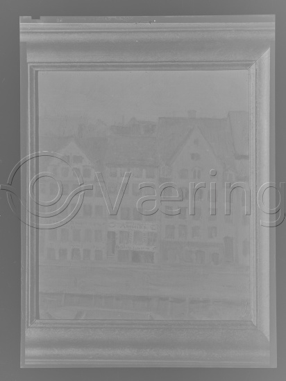 Glassplate og negativ film