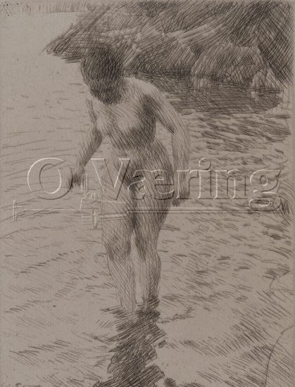Anders Zorn (1860-1920), 
Size: 19x14 cm
Location: Private, 
Photo: O.Vaering