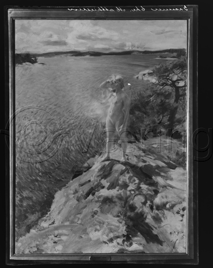 Glassplate og negativ film