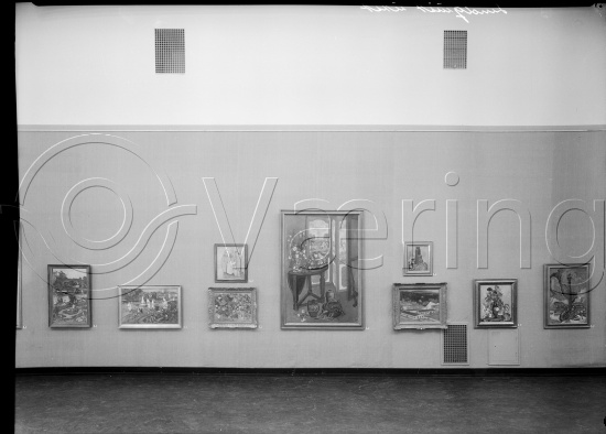 Lindquist utstilling i Kunstnernes Hus 1954