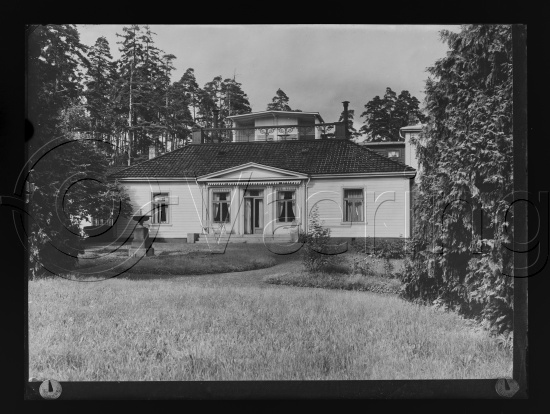 Kobberstikk tilhører Bygdøy Kongsgård