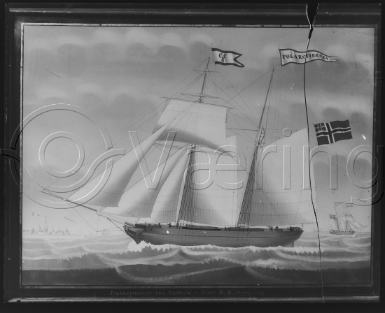 Glassplate og negativ film