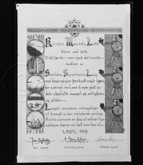 I eske med Fr Macody Lund / ovr0436-447