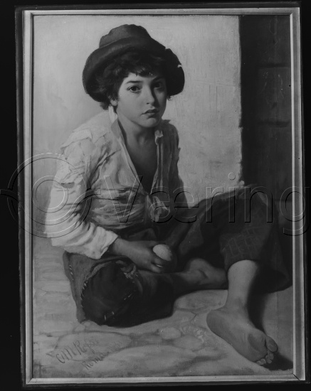 Samling - fotoeske med ulike kunst uten navn / ovr454-462