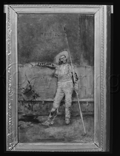 I fotoeske med tekst M. Reuch