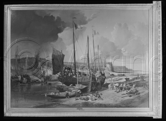 I fotoeske med tekst M. Reuch