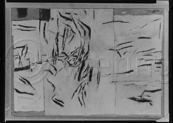 I fotoeske med ulike danske kunstnere