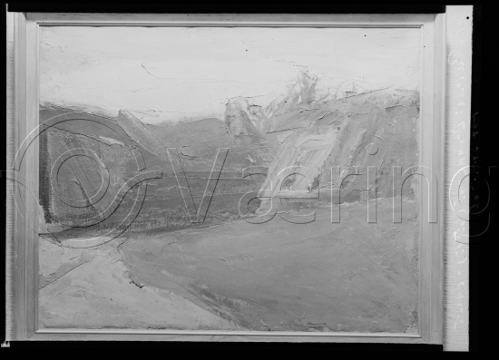 I fotoeske med ulike danske kunstnere