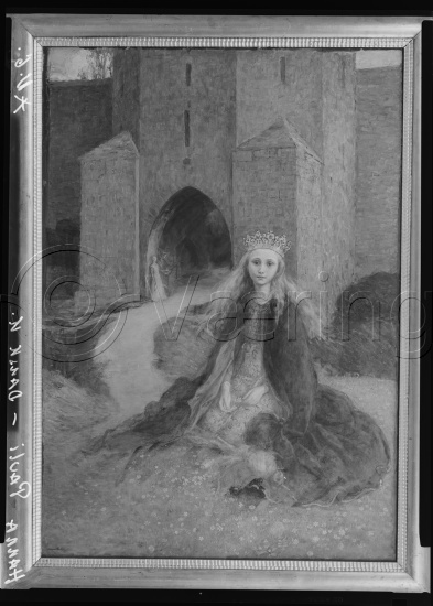 I fotoeske med ulike danske kunstnere