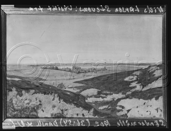 I fotoeske med ulike danske kunstnere