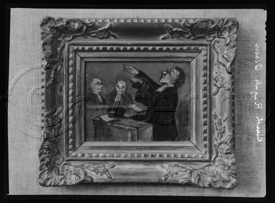 I fotoeske med tittel Fransk Kunst