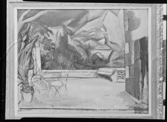 I fotoeske med tittel Fransk Kunst