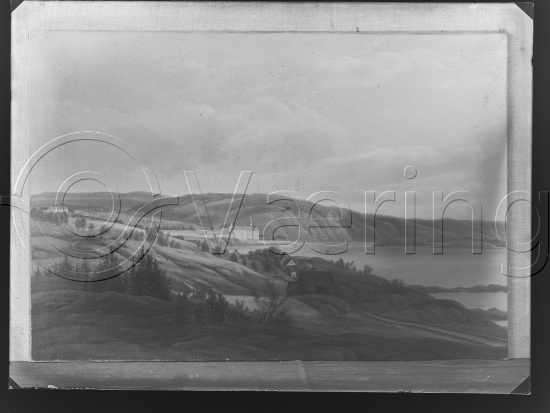 I fotoeske med tittel Akershus Festning / Ulike kunstnere