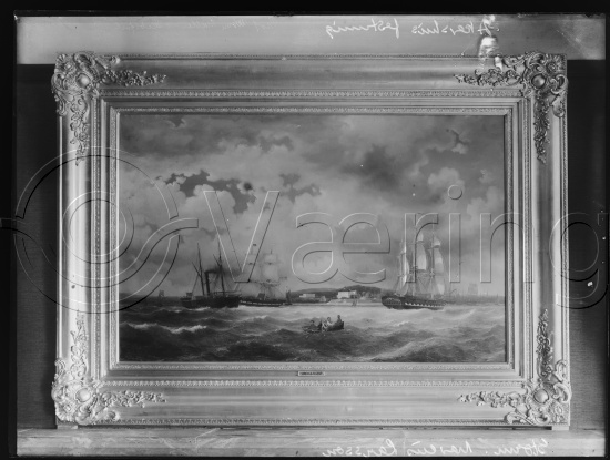 I fotoeske med tittel Akershus Festning / Ulike kunstnere