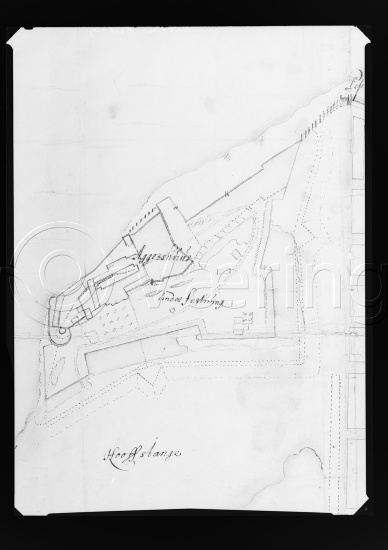 I fotoeske med tittel Akershus Festning / Ulike kunstnere