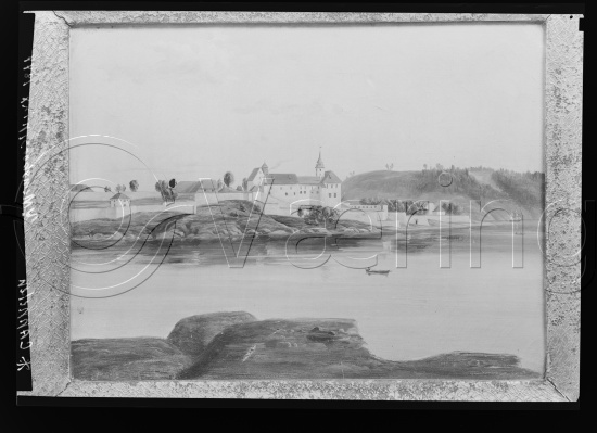 I fotoeske med tittel Akershus Festning / Ulike kunstnere