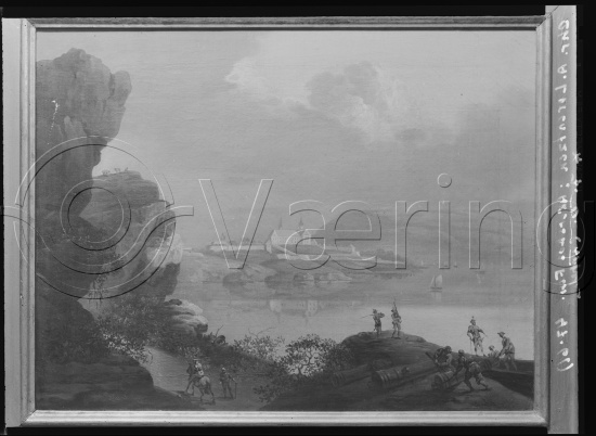 I fotoeske med tittel Akershus Festning / Ulike kunstnere