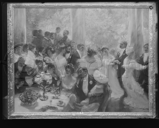 I fotoeske med tittel Fransk Kunst