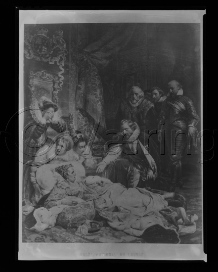 I fotoeske med tittel Fransk Kunst