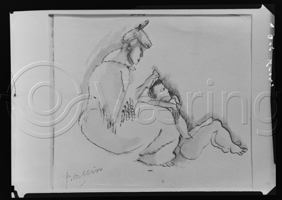 I fotoeske med tittel Fransk Kunst