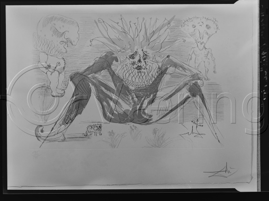 I fotoeske med tittel Fransk Kunst