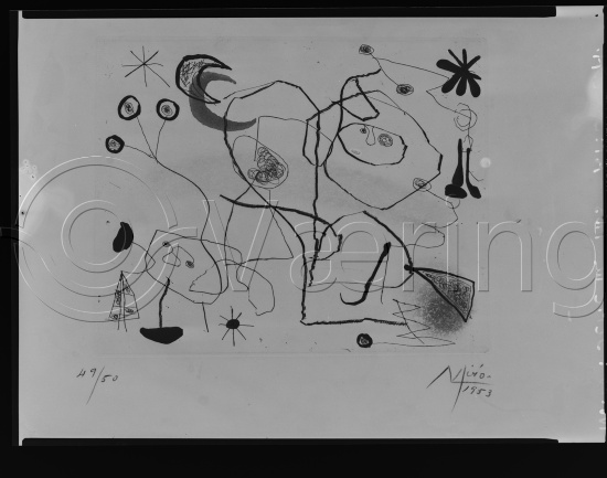 I fotoeske med tittel Fransk Kunst