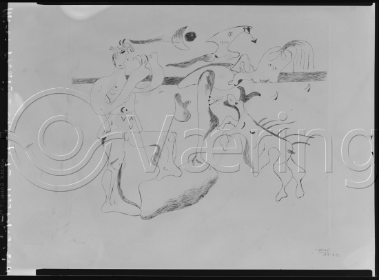 I fotoeske med tittel Fransk Kunst