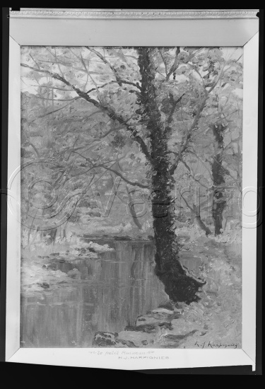 I fotoeske med tittel Fransk Kunst