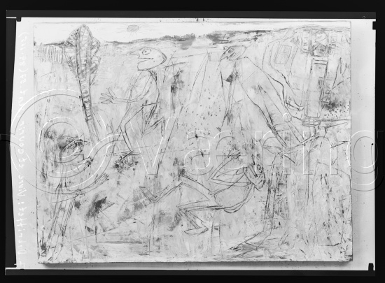 I fotoeske med tittel Fransk Kunst