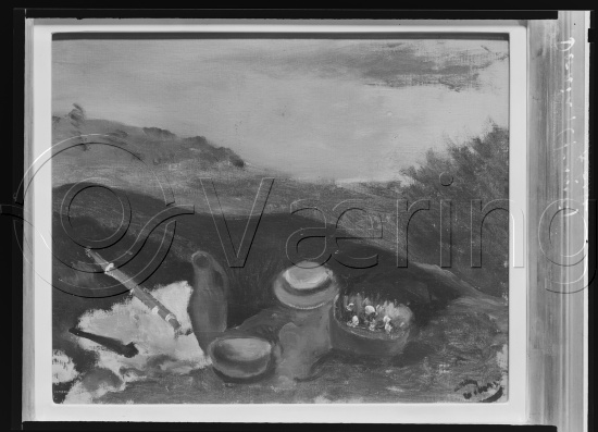 I fotoeske med tittel Fransk Kunst