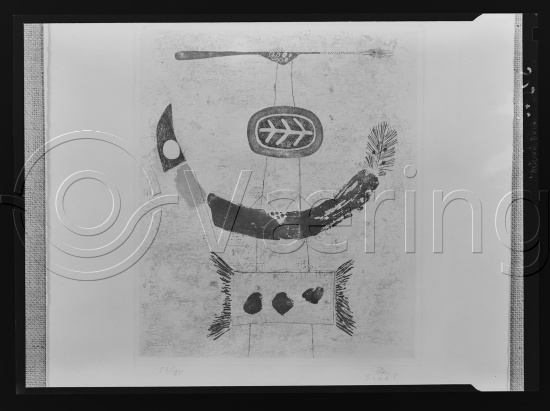 I fotoeske med tittel Fransk Kunst