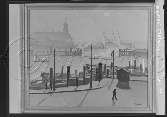 I fotoeske med tittel Fransk Kunst