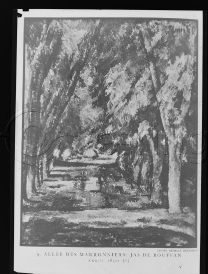 I fotoeske med tittel Fransk Kunst