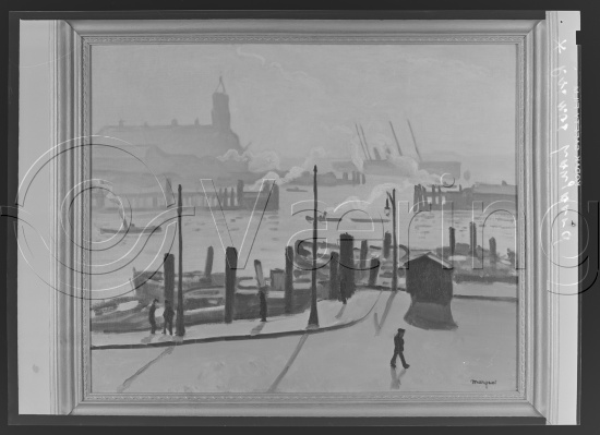 I fotoeske med tittel Fransk Kunst