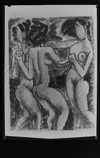 I fotoeske med tittel Fransk kunst