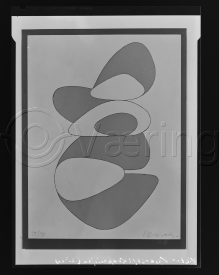 I fotoeske med tittel Fransk kunst