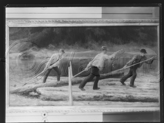 Glassplate og negativ film