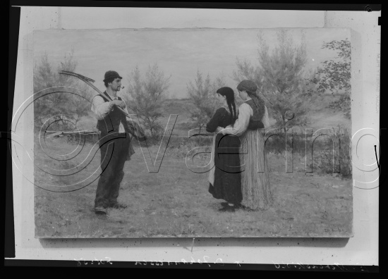Glassplate og negativ film